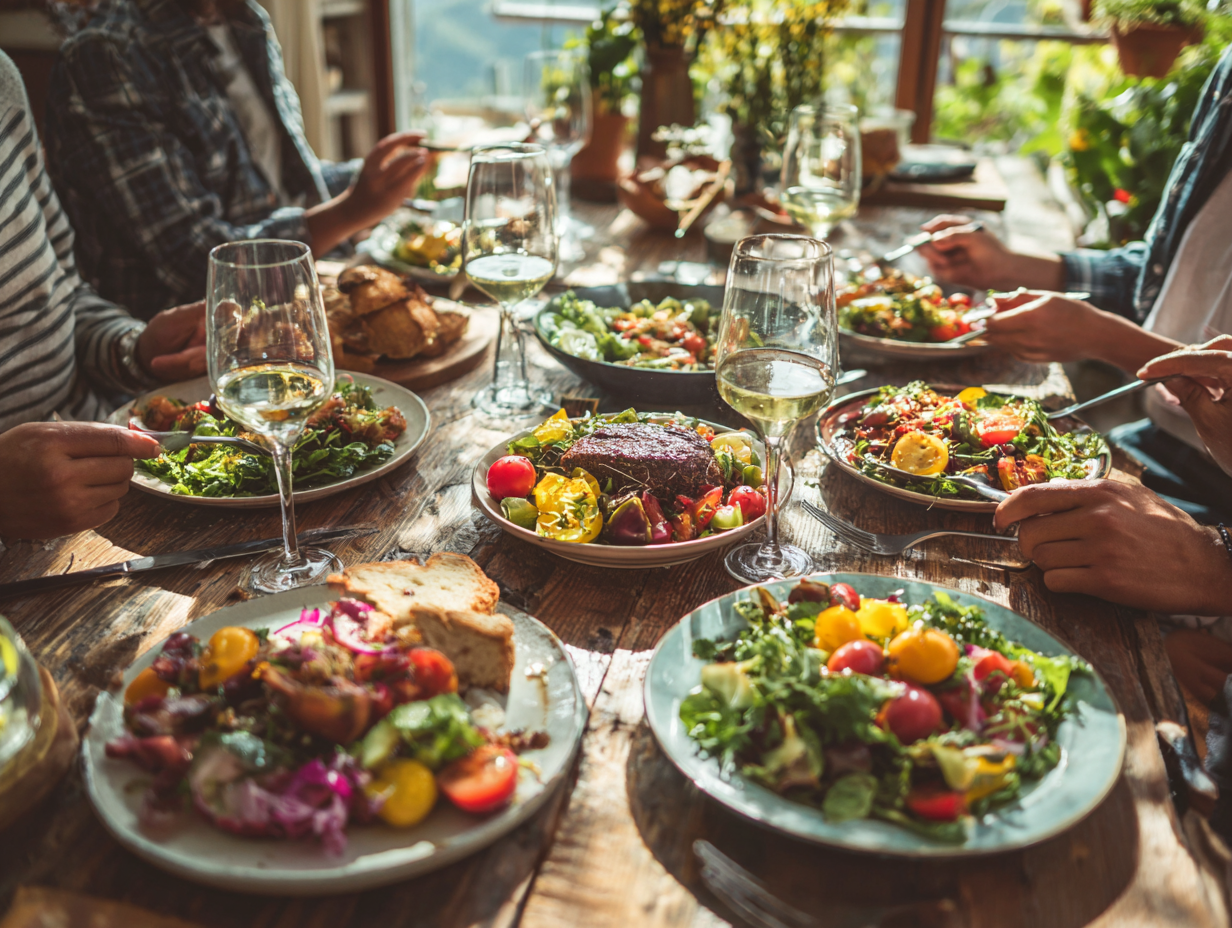 Mese planificate și organizate pentru săptămână